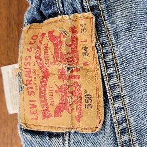 LEVI'S 559 w34 and l 34  JEAN'S